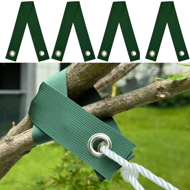 4er-Pack Baumstützbänder zur Sicherung von Setzlingen und zum Schutz vor Stürmen, Gartenpflanzen-Stützbänder
