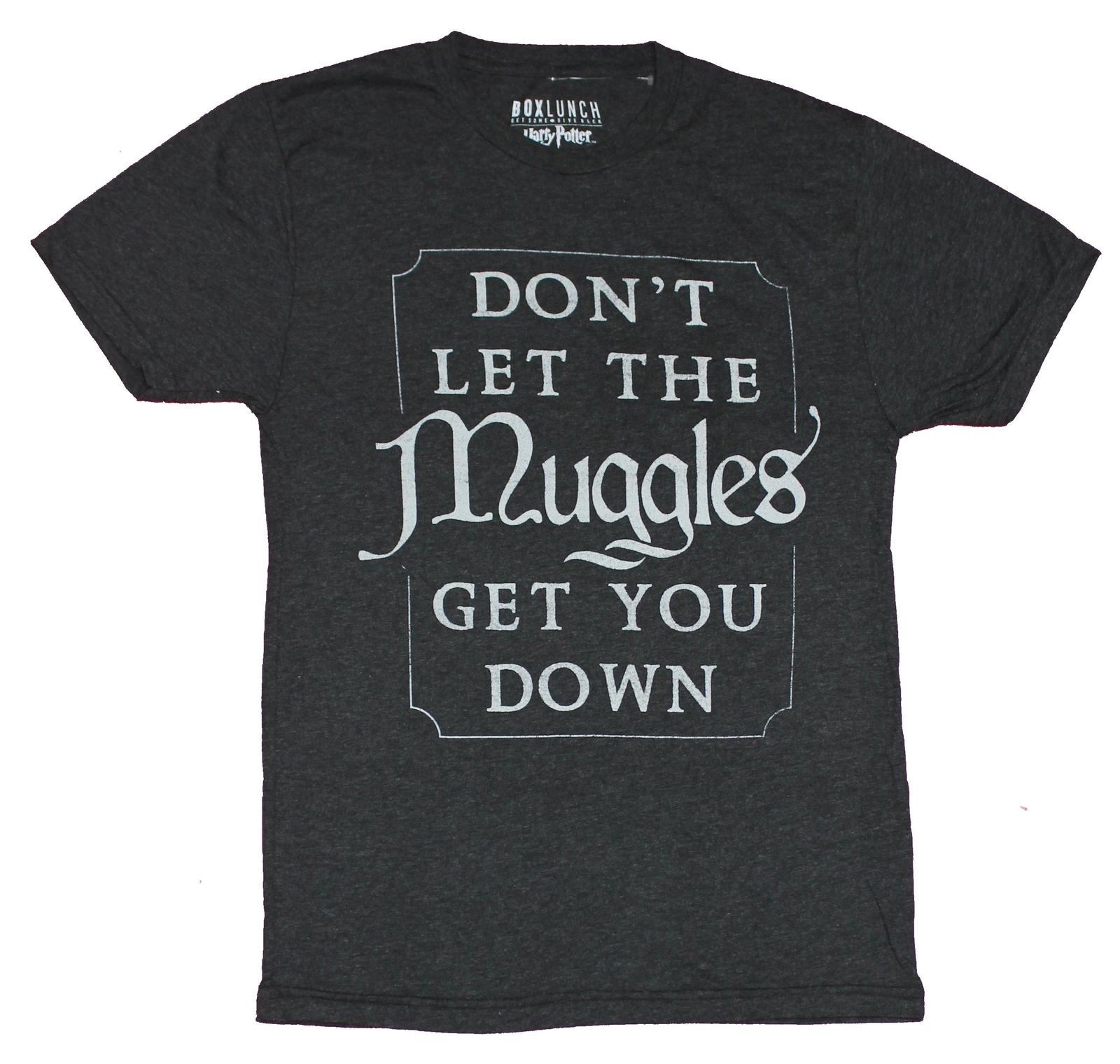 Harry Potter Mens T-Shirt - Don t Let The Muggles Get Your Down XXXL