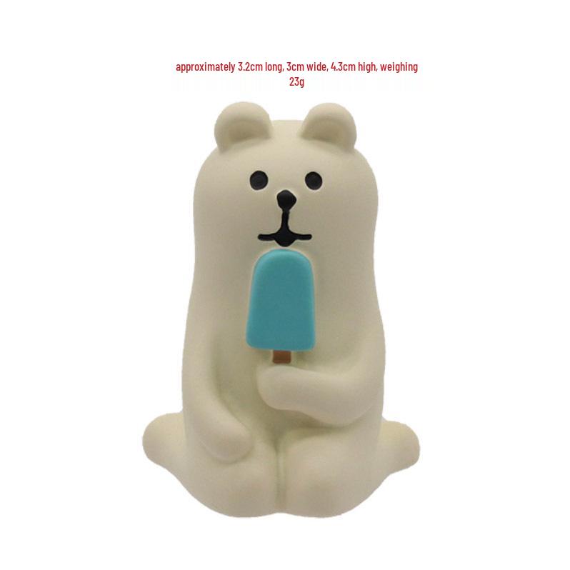 Japanese Style Cat Resin Ornament for Car Console Decoration