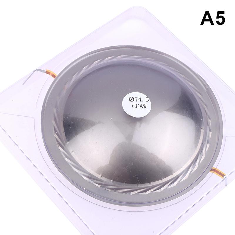 1Pc 34.4/44.4/51.5/72.2/74.5Mm Audio Driver Speaker Titanium Film Tweeter Voice Coil Membrane Diy Treble Speaker Repair