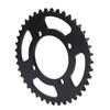 Zahnkranz hinten Schwarz Stahl 76mm 41 Zähne Hinterrad-Kettenrad für Elektrofahrräder Motorräder Strandfahrzeuge