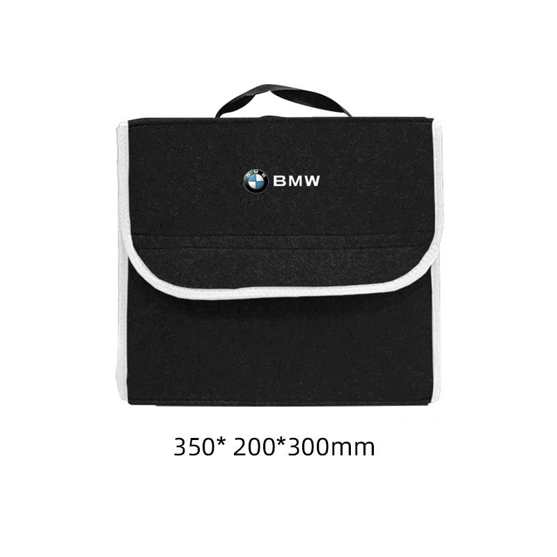 

Car Trunk Organizer Large Capacity Folding Auto Storage Bag For BMW X1 X2 X3 X5 X4 X6 X7 G30 G20 G32 G11 G12 F40 F30 F20 F10 F3 Black-350mm