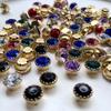 25 kusů náhodných smíšených barev 11mm šicí kamínkové diy šaty zdobené bižuterními doplňky Křišťálové kamínky