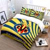 Villarreal CF Logo Bedding Set Bedding Duvet Cover Set Duvet Cover Pillowcases  (1 * Duvet Cover 2 * Pillowcases, Without Duvet Insert)