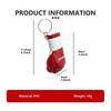 New Leather Boxing Gloves Keychain Boxing Fans Gift Backpack Key Pendant For Toyota Gazoo Racing TRD Corolla Yaris Chr Auris