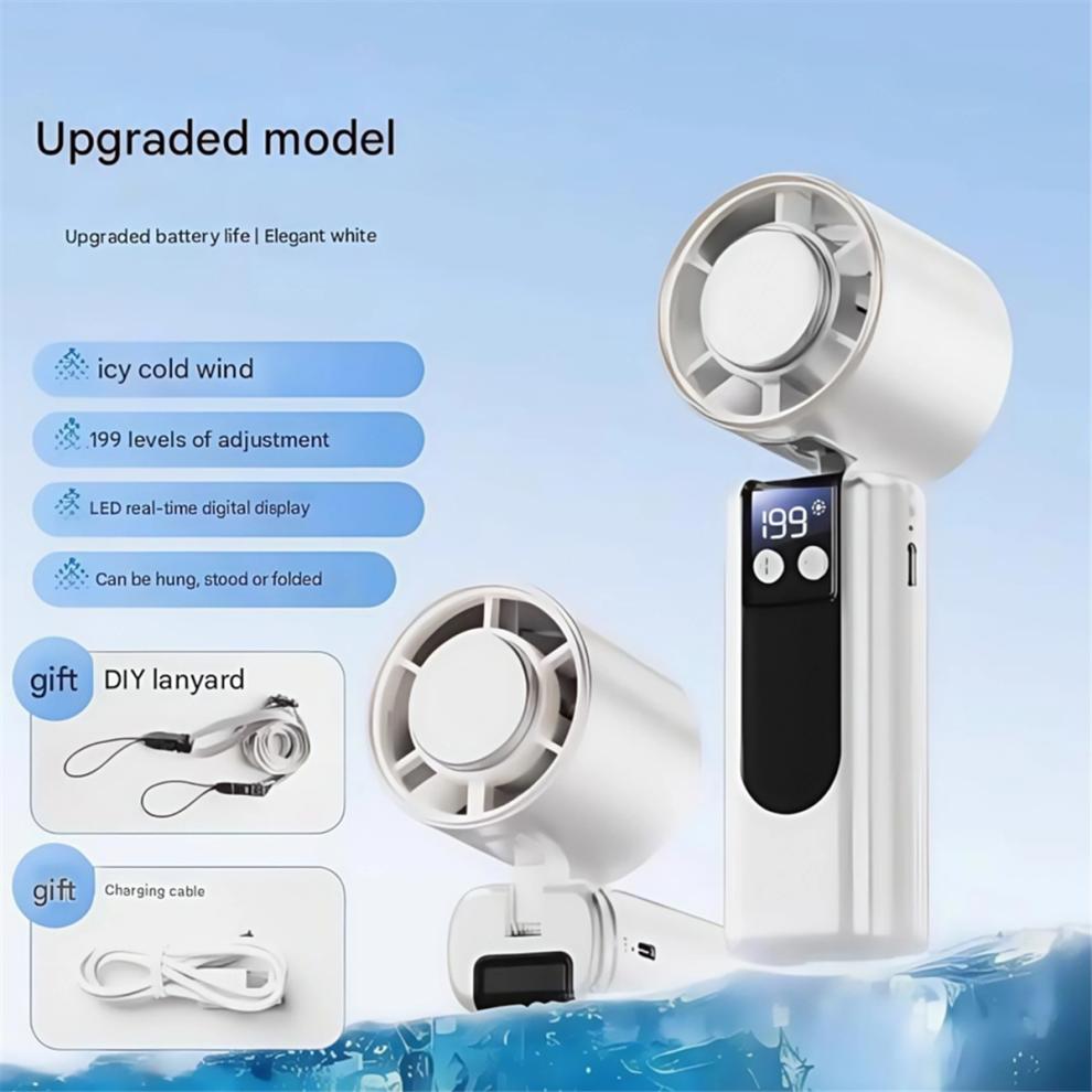 Ventilador de Mão USB Pequeno Ventilador Ultra-Alta Velocidade Potente A