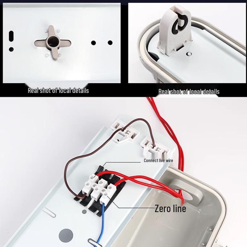 FSL LED Three-Proof Double Tube Light Fixture