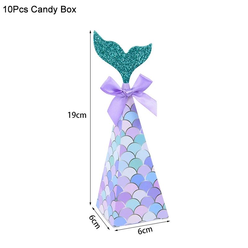 Little Mermaid Party Balloons 32inch Number Foil Balloon Kids Birthday Party Decoration Supplies Baby Shower Decor Helium Globos