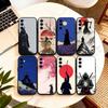Japanischer Bushido Samurai Japan Handyhülle Für Samsung Galaxy A73,A72,A71,A70,A53,A52,A51,Andere Weiche Schwarze Hülle