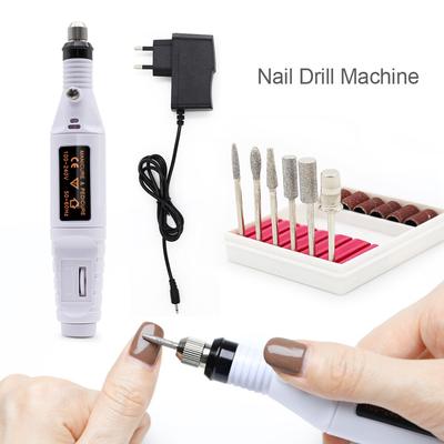 Professional Electric Nail Drill Manicure Machine Kit Nail Art Pen Remover Polishing Tools Strong Nail Equipment Kit