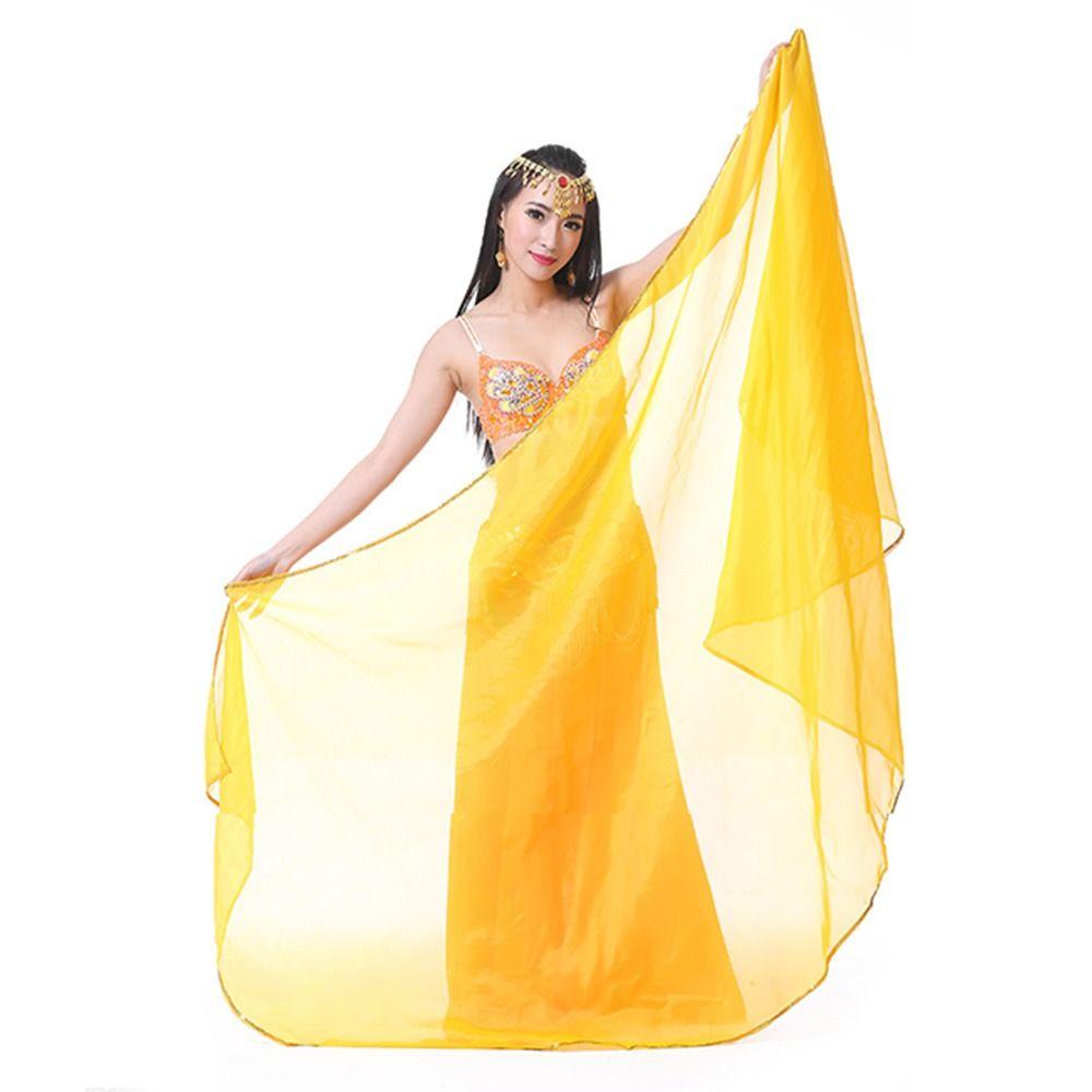 Chiffon Latin Belly Dance Shawls Silk Performance Shawl Fashion Dance Costumes Accessories  Dance