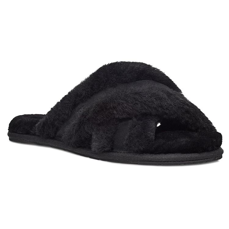 UGG Scuffita Lammfell Hausschuhe 1123572-BLK