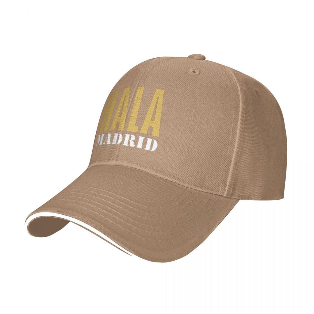 Preppy HALA MADRID Artistic Lettering Camping Baseball Caps Men Unisex Male Beach Coquette Hat Hip Hop Trucker Cap