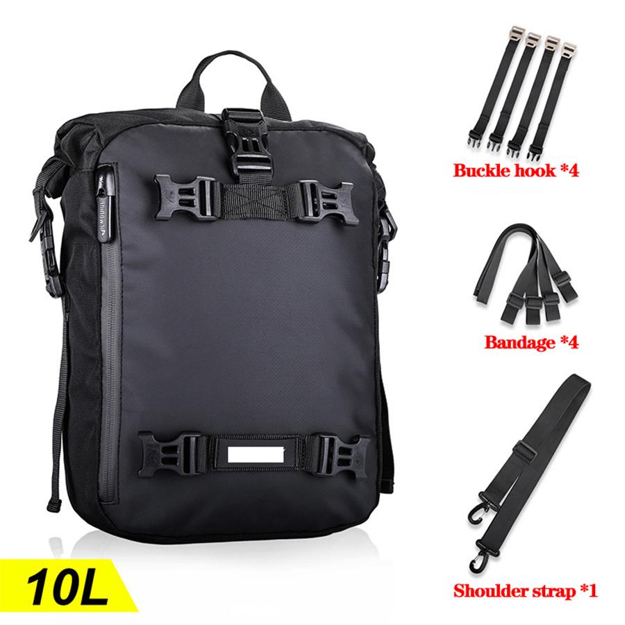 

Motorcycle rear seat bag MT216 little black