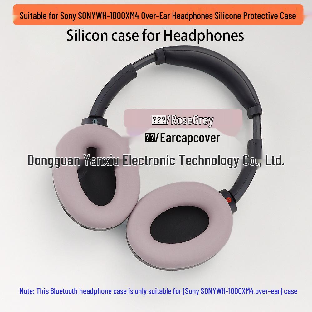 Schutzhülle aus Silikon für SONY WH-1000XM4 Ohrmuscheln, Kopfbügel und Ohrpolster