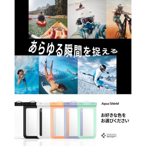 Spigen Smartphone Waterproof Case, Accessories Compatible with iPhone Android up to 6.9 inches, Touchable, Face Recognition, Sealed, Underwater Photog