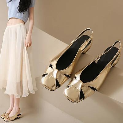 Fashion Women's Shoes Retro Fashion Design Hollow Out Breathable Casual Flat Sandals Shoes for Women Sandalias De Mujer