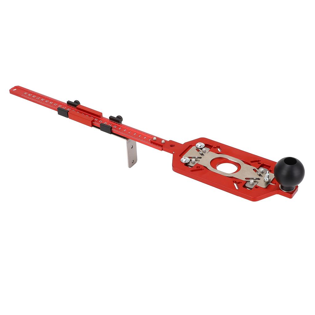 Router Milling Groove Bracket 3 In 1 Multifunctional Aluminium Alloy Adjustable Router Jig Tool