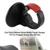 Cnc Carry Helmet Hook Bottle Cargo Hanger Red Fit For Piaggio Vespa Gts 300 Gtv