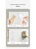 Punch-Free Wall-Mounted Trash Bag Storage Box - Transparent Plastic Wrap Sleeve Organizer for Kitchen