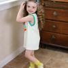 European & American Children's Sleeveless T-shirt Dresses 2026: New Casual Baby Pajama Dresses