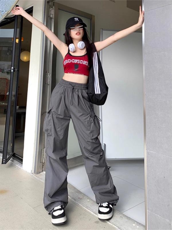 Women's Quick-Dry Wide Leg Workwear Pants - Spring/Summer 2024 Edition