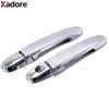 Door Handle Cover Trim For Toyota Vios Yaris Sedan 2013 2014 Chrome Car Side Door Handles Cartch Molding Overlay Accessories