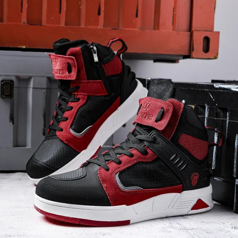 Boots Motorcyclist Shoes Men Breathable Motorbike Sneaker Microfiber Leather Adventure Touring Anti-slip Motorcycle Boots