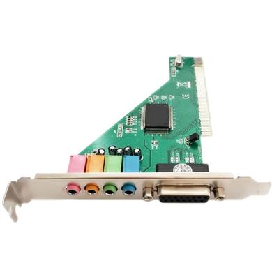 Professional PCI Sound Card Channel 4.1 for Computer Desktop Internal Sound Stereo Surround For Gaming Accessories