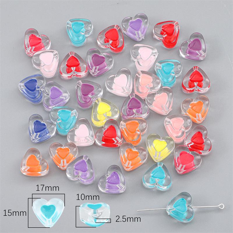 Smiley Face Öltropfen Acrylperlen für DIY Schmuck: Halsketten, Ohrringe, Handyketten