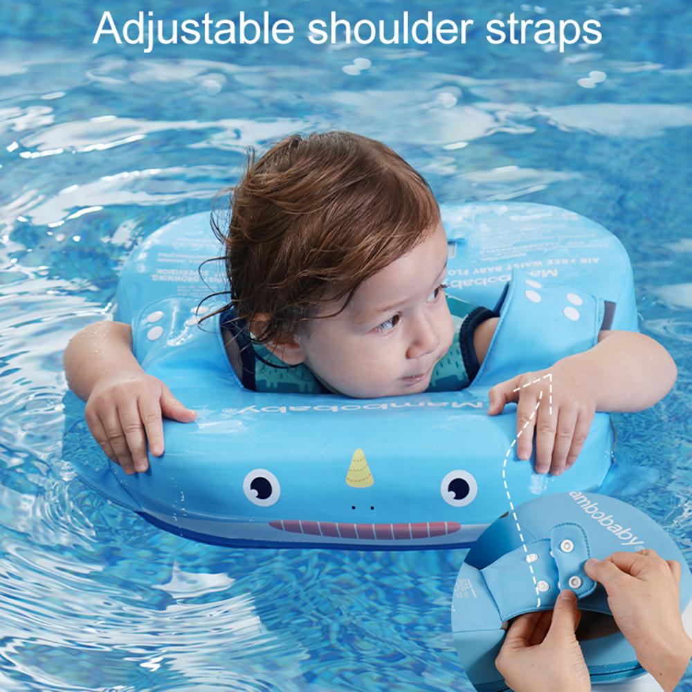 Mambobaby Galleggiante da nuoto per bambini carino Galleggiante da nuoto per bambini non gonfiabile Morbido impermeabile delicato sulla pelle