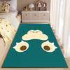 Cute Monster Face Carpet Design Suitable As a Non-slip Mat for the Living Room or Bedroom Sofa