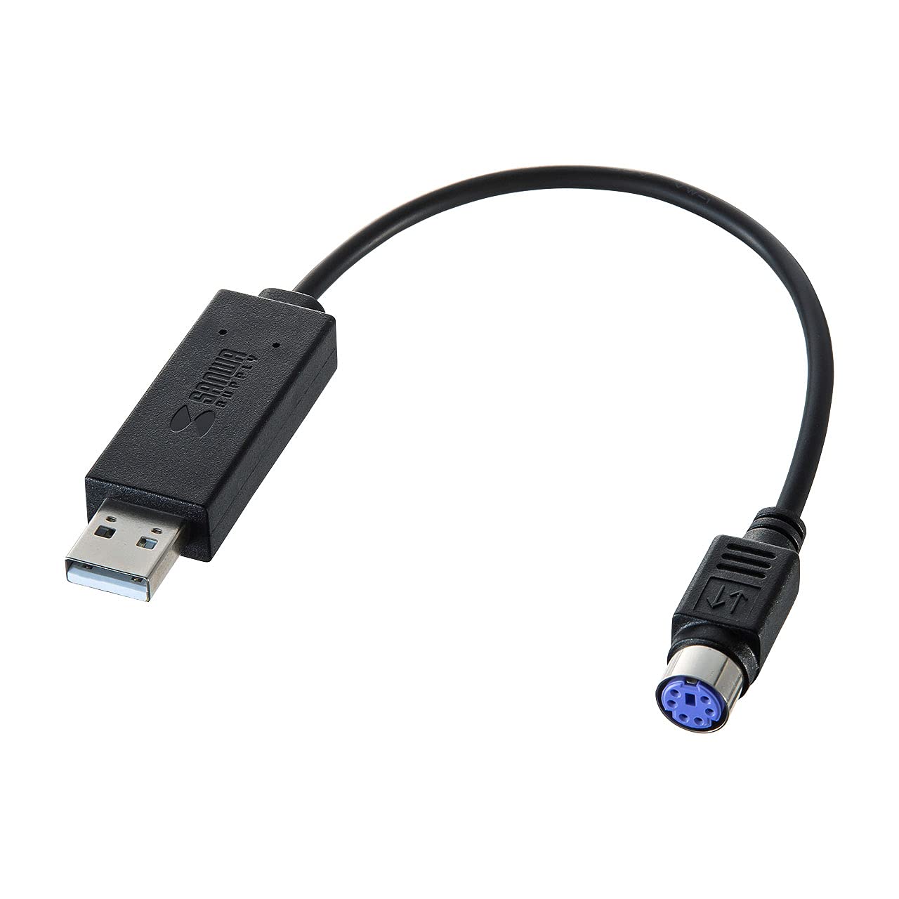 

SANWA SUPPLY Конвертер USB-PS/2 (Разъем USB A папа - Mini DIN 6-контактный мама) USB-CVPS5
