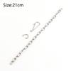 10PCS Stainless Steel Toilet Tank Part Sliver Toilet Flush Valve Toilet Flapper Chain  Toilet