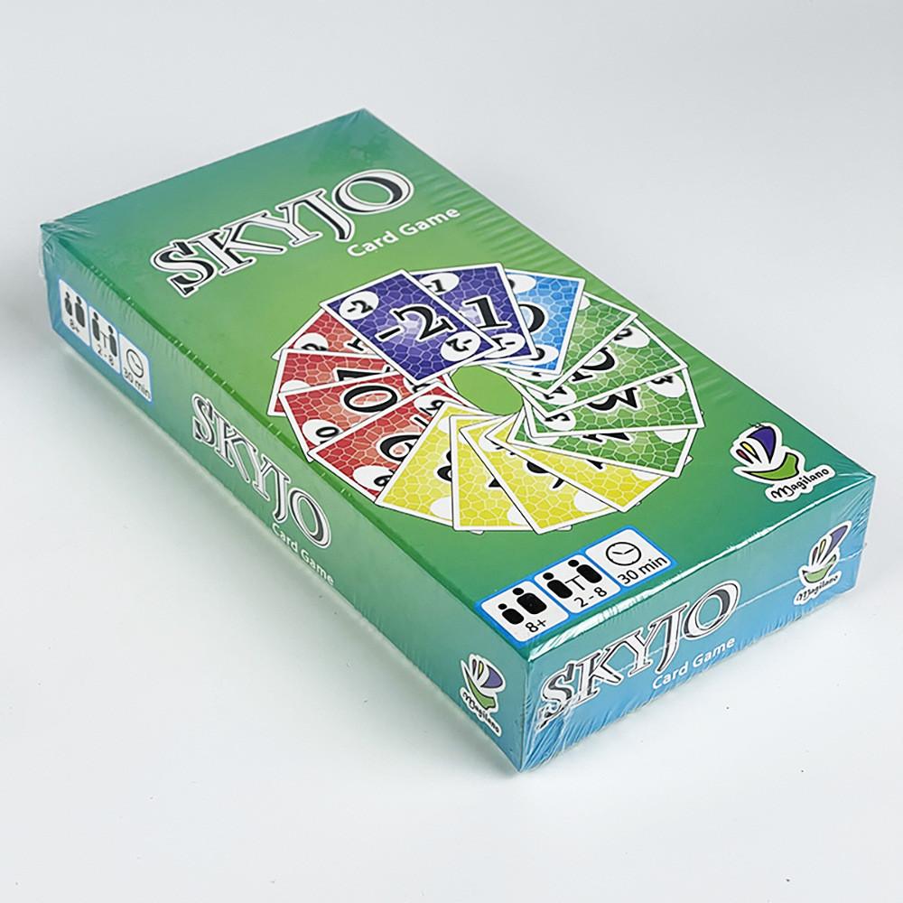 Classic Skyjo Table Card Game For Leisure Gathering Paper Material Game Toy