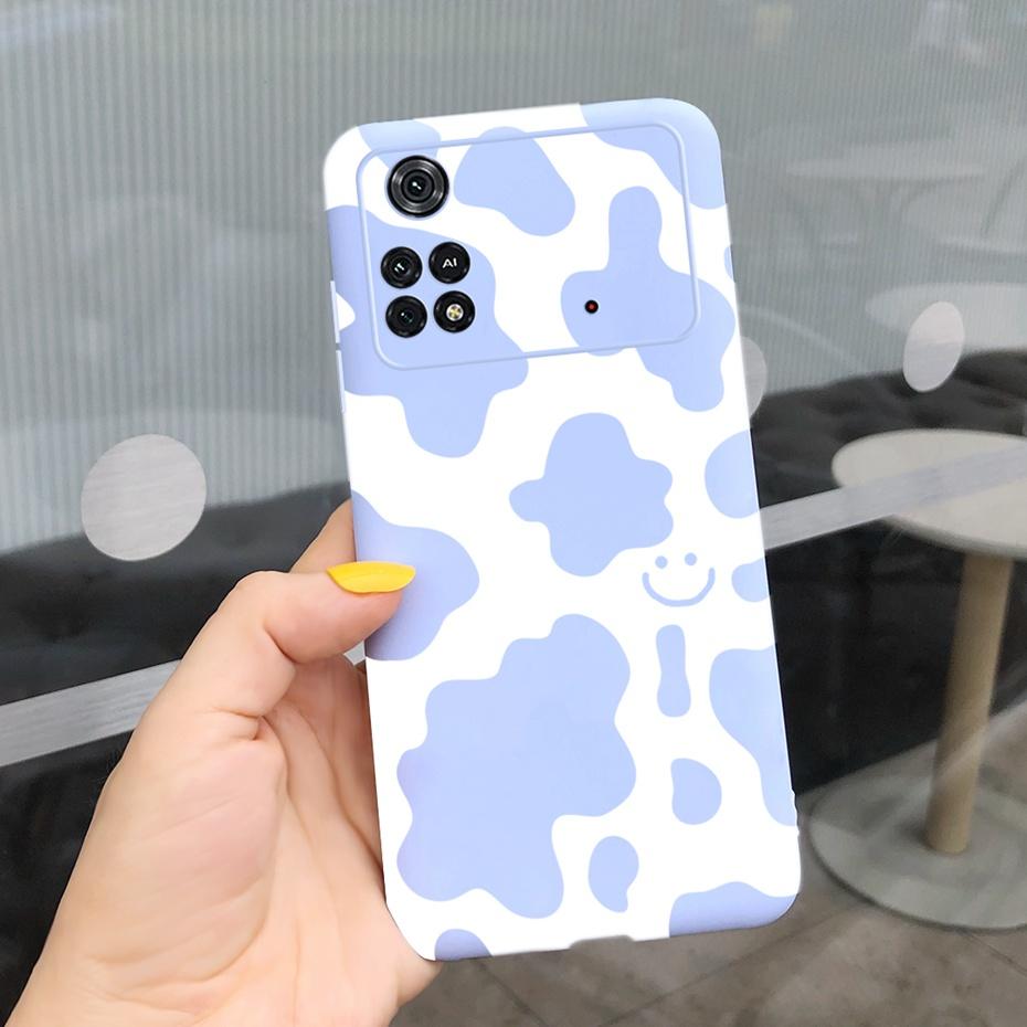For Xiaomi Poco M4 Pro Case Lovely Pattern Candy Color Phone Case For Poco M 4 M4 Pro 5G 4G PocoM4 Soft Silicone TPU Back Cover