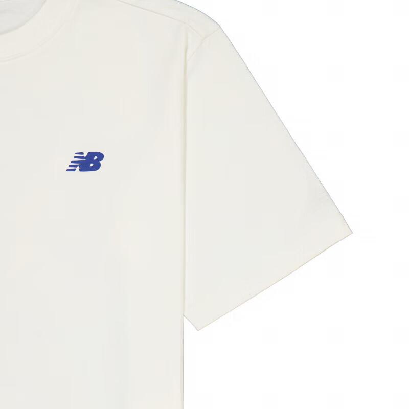New Balance SS24 T Shirt Unisex White NEE26011-IV