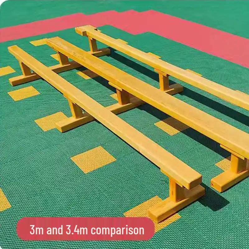 

Wooden Balance Beam for Kids: Sensory Integration & Fitness Training Toy Length 1.5m Width 10cm Height 30cm