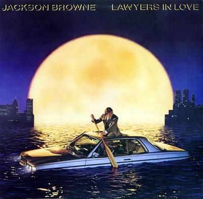 CD JACKSON BROWNE  Lawyers In Love 020P22084 Asylum Records 1988 Japan Rock Used