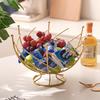 Ru Han Nordic Style Double-Layer Rotating Fruit Basket