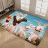R-Rabbids I-InvasionS Door Mat Anti-slip Absorb Water Long Strip Cushion Bedroon Mat Bedside Mats