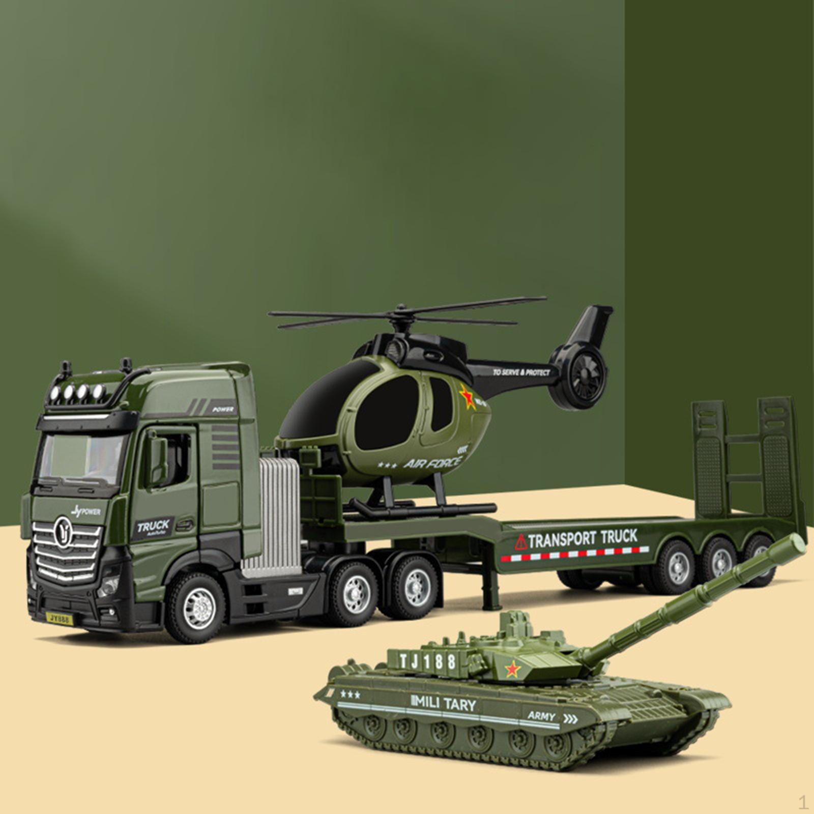 

Игрушка тягач 1/50 Инженерное дело Раннее обучение Мелкая моторика Навыки Литой сплав Модель tank