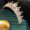 Bridal Crown Tiara Birthday Party Headband Rhinestone Queen Hair Accessories Wedding Dress Crown