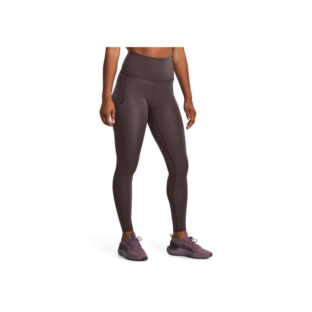 Under Armour Meridian Solid High-Waisted Training Leggings Women Leggings Gray 1382528-057