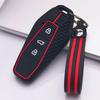 Key Fob Cover for Chery GT iCAR Shuxiangjia EQ7 AIQAR EQ5 EQ3 with Keychain Anti-Scratch Surface Shockproof Structure Soft Grip Texture