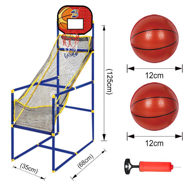 Portable Detachable Basketball Hoop for Kids - Indoor & Outdoor Sports Toy