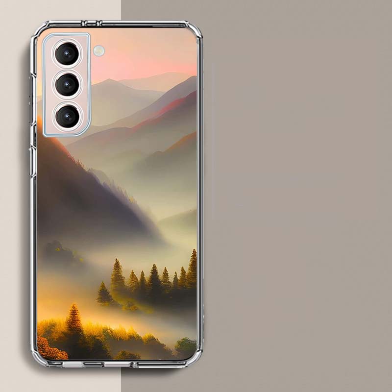 Mountain Forest Phone Case For Samsung A17 A56 A36 A26 A16 A55 A35 A25 A15 A05S Galaxy A71 A51 A41 A31 A21S A70 A50 A40 A30 A20S