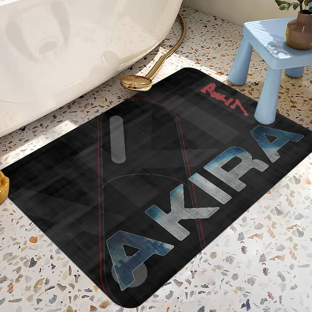 CARTOON AKIRA Floor Mat Rectangle Anti-slip Home Soft Badmat Front Door Indoor Outdoor Mat Hotel Decor Mat
