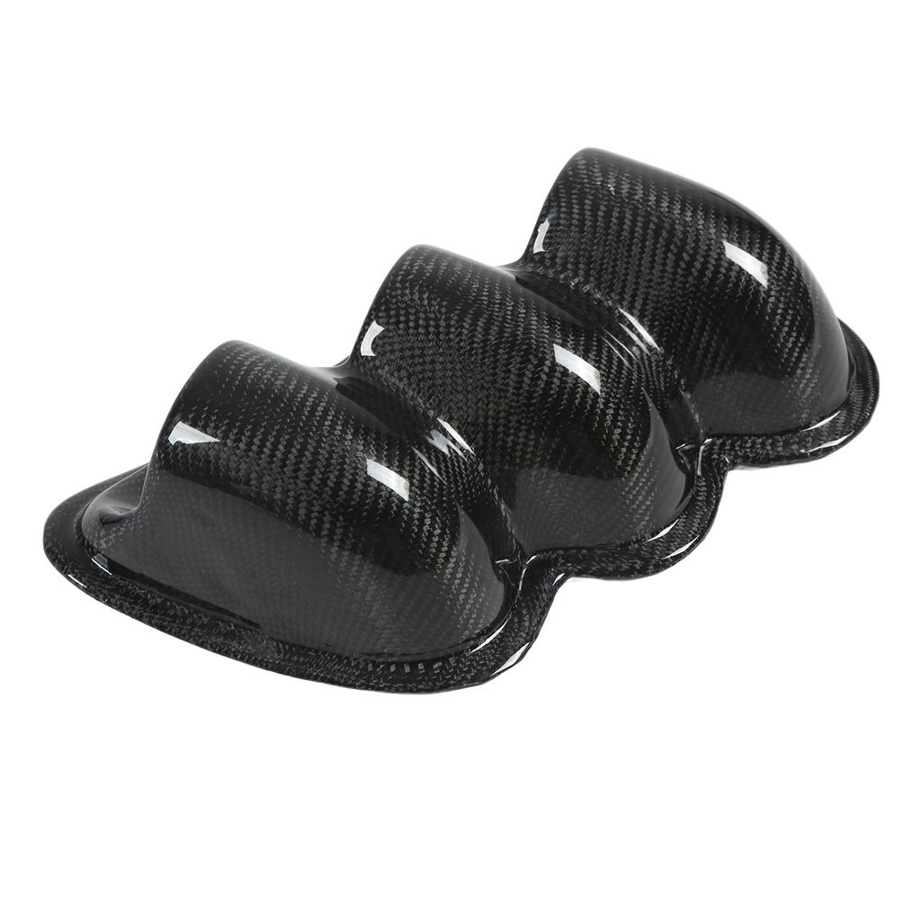 52mm Carbon Fiber Dash Board Triple Gauge Pod Holder Replacement for Mitsubishi Lancer EVO 7th 8th