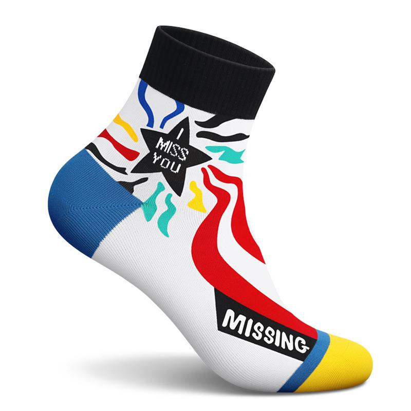 LONGFEI Designer Custom Logo High Quality Socks Manufacturer Men's Women Fashion Cotton Crew School Sport Socks